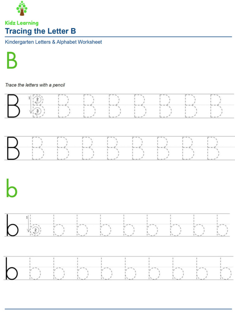 26 Printable Alphabet Tracing Letters Worksheets Preschool K5 Etsy