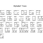 Alphabet Letter Tracing Printables Activity Shelter