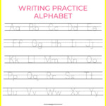Alphabet Tracing Pages For Early Education