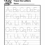 Free Printable Abc Tracing Worksheet Printable Blog