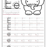 Lowercase Letter e Tracing Worksheet Doozy Moo Letter E Printable