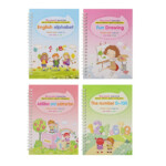 Magic Practice Copybook English Tracing Grooves Design Baby Writing