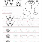 Prek Letter W For Washington Tracing Worksheet Name Tracing Generator