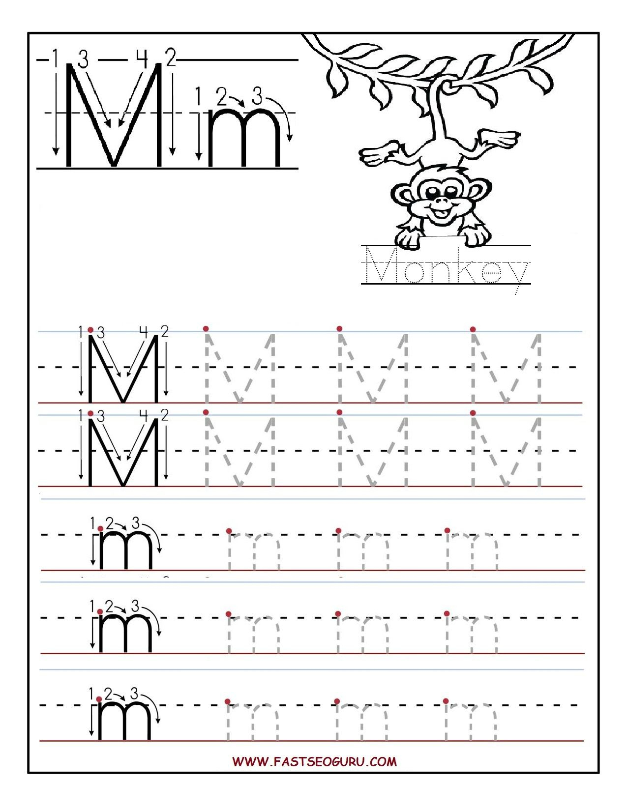 Printable Preschool Worksheets Tracing Letters Printable Preschool Worksheets Tracing Letters