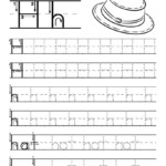 Tracing Letter H Worksheet