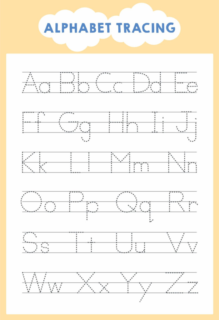 Tracing Letter Paper Letter Tracing Worksheets