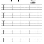 Tracing Letter T Worksheets TracingLettersWorksheets