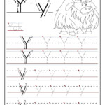 Tracing Letter Y Worksheets TracingLettersWorksheets