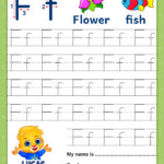 Alphabet Ff Letter Printable Letter Ff Tracing Worksheets