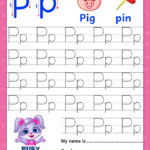 Alphabet Pp Letter Printable Letter Pp Tracing Worksheets
