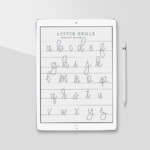 Alphabet Tracing On Ipad AlphabetWorksheetsFree