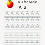 Alphabet Tracing Worksheets For Kindergarten Printable Kindergarten