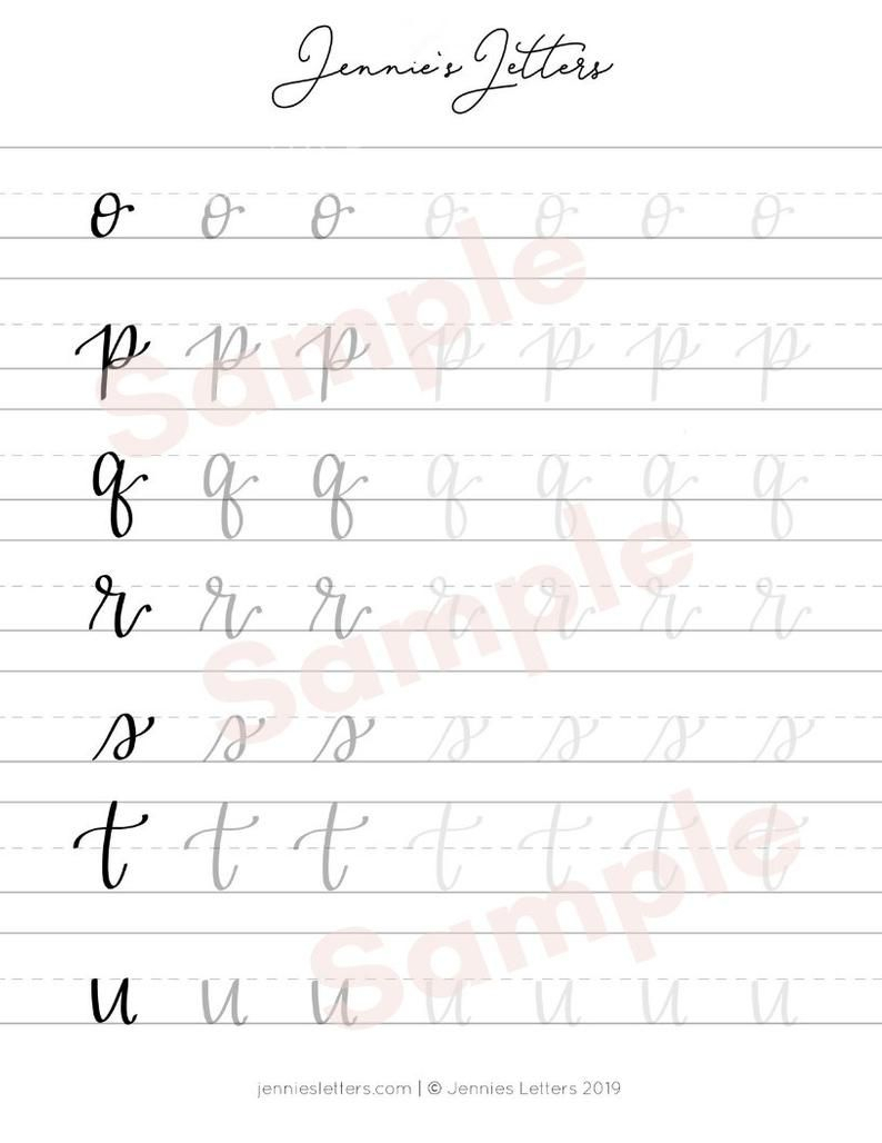 Calligraphy Tracing Worksheets AlphabetWorksheetsFree Calligraphy Tracing Worksheets AlphabetWorksheetsFree