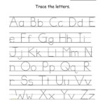 Capital And Lowercase Letters Tracing Worksheets