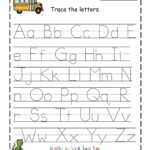 Dotted Letters For Tracing Font TracingLettersWorksheets