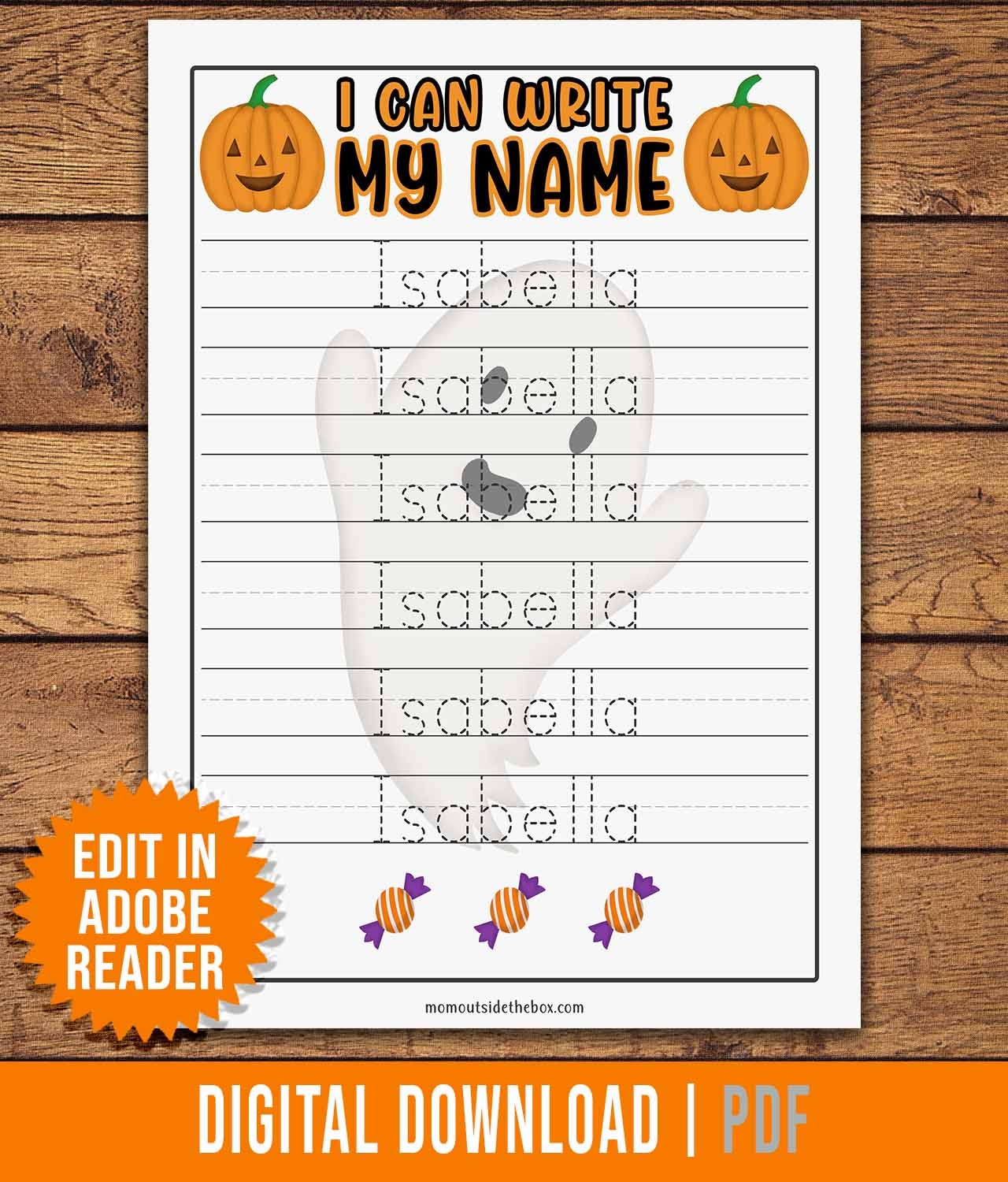 Editable Halloween Name Tracing Worksheets With Alphabet Tracing And Editable Halloween Name Tracing Worksheets With Alphabet Tracing And