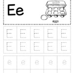 Free Letter E Tracing Worksheets