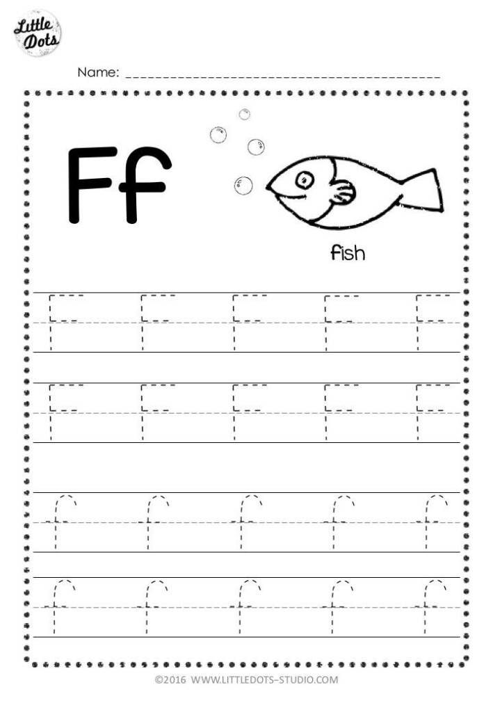Free Letter F Tracing Worksheets Letter Tracing Worksheets Tracing 