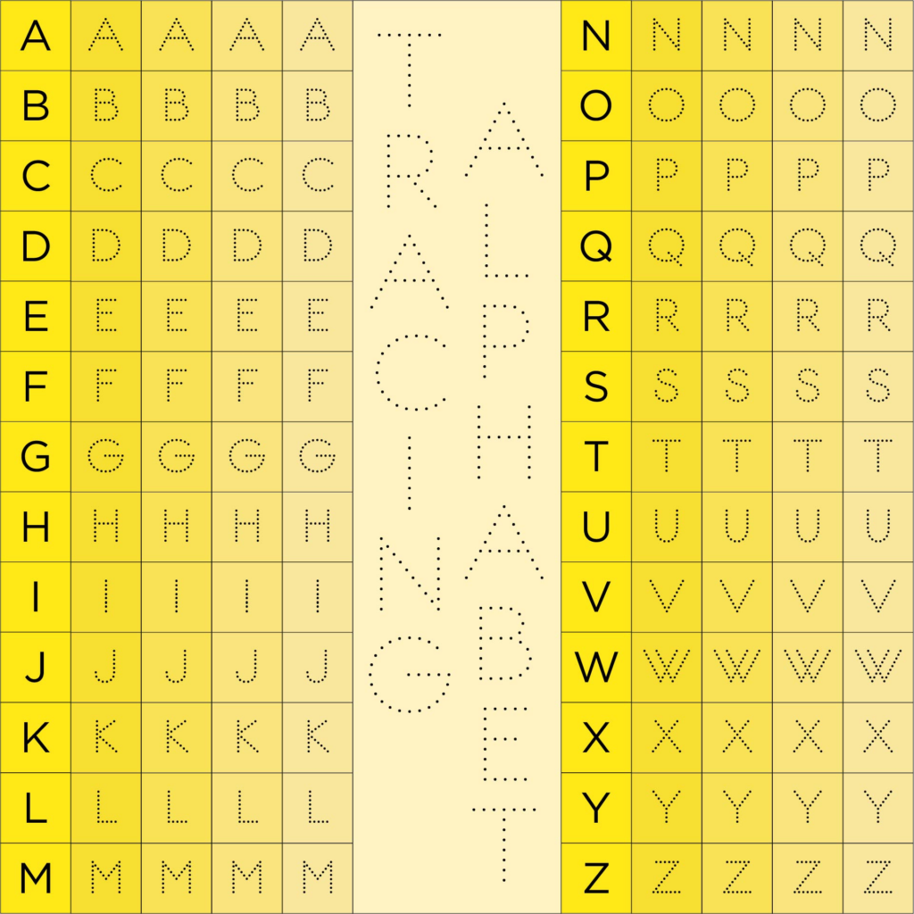 Free Printable Alphabet Tracing Worksheets Printable Templates