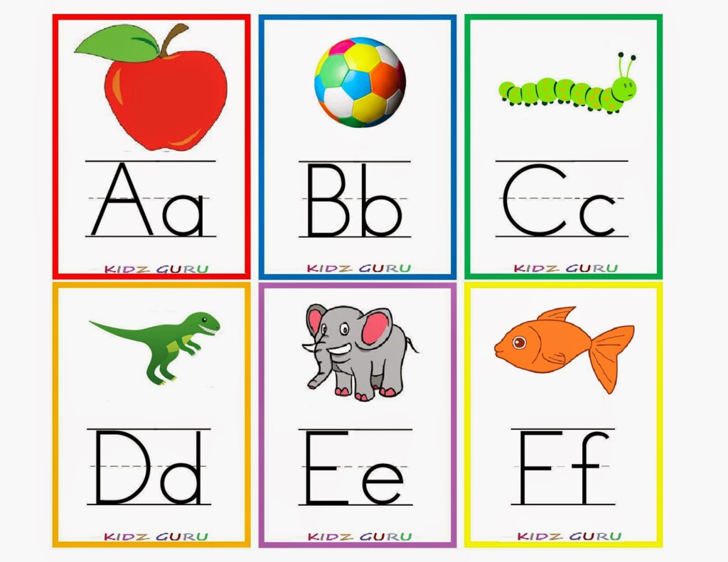 Free Printable Flashcards For Kindergarten Printable World Holiday