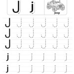 Free Printable Letter J Tracing Worksheets