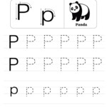 Free Printable Letter P Tracing Worksheets