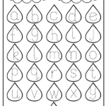Free Printable Lowercase Alphabet Tracing Worksheets Printable Word