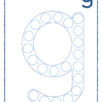 Free Printable Preschool Worksheets Tracing Letters G Half Revolutions