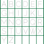 Free Printable Tracing Letters