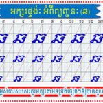 Khmer Letter Style YouTube