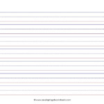 Kindergarten Writing Paper