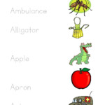 Letter A Preschool Tracing Worksheets With Ant Dot To Dot Name