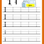 Letter Ii In 2020 Letters For Kids Lettering Tracing Letters