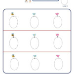 Letter O Tracing Worksheet Big Font KidzeZone