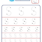 Letter S Tracing Worksheet Free Printable Letter Worksheets 2023