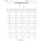 Letter T Tracing Worksheets Pdf Dot To Dot Name Tracing Website