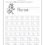 Letter Tracing H AlphabetWorksheetsFree