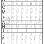 Letter Tracing Worksheets A Z Worksheets Master
