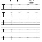 Letter Tracing Worksheets Letters K T