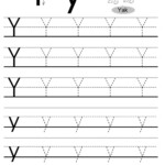 Letter Y Tracing Worksheets TracingLettersWorksheets