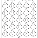 Lowercase A Tracing Worksheet
