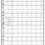 Lowercase Letter Worksheet