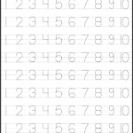 Number Tracing Tracing Worksheets Preschool Alphabet Worksheets Free