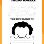 Premium Vector Guided Letter Tracing Workbook Cover
