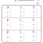 Preschool Letter B Tracing Worksheet Big Font KidzeZone