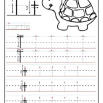 Preschool Letter T Tracing Worksheets Dot To Dot Name Tracing Website