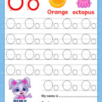 Printable Letter O Tracing Worksheet Ubicaciondepersonas cdmx gob mx