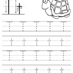 Printable Letter T Tracing Worksheet Letter T Worksheets Letter