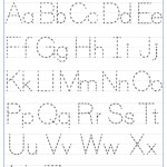 Printable Tracing The Alphabet Worksheets Printable Alphabet Worksheets