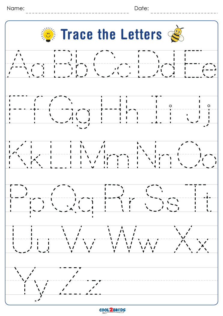 Printable Tracing The Alphabet Worksheets Printable Alphabet Worksheets Printable Tracing The Alphabet Worksheets Printable Alphabet Worksheets